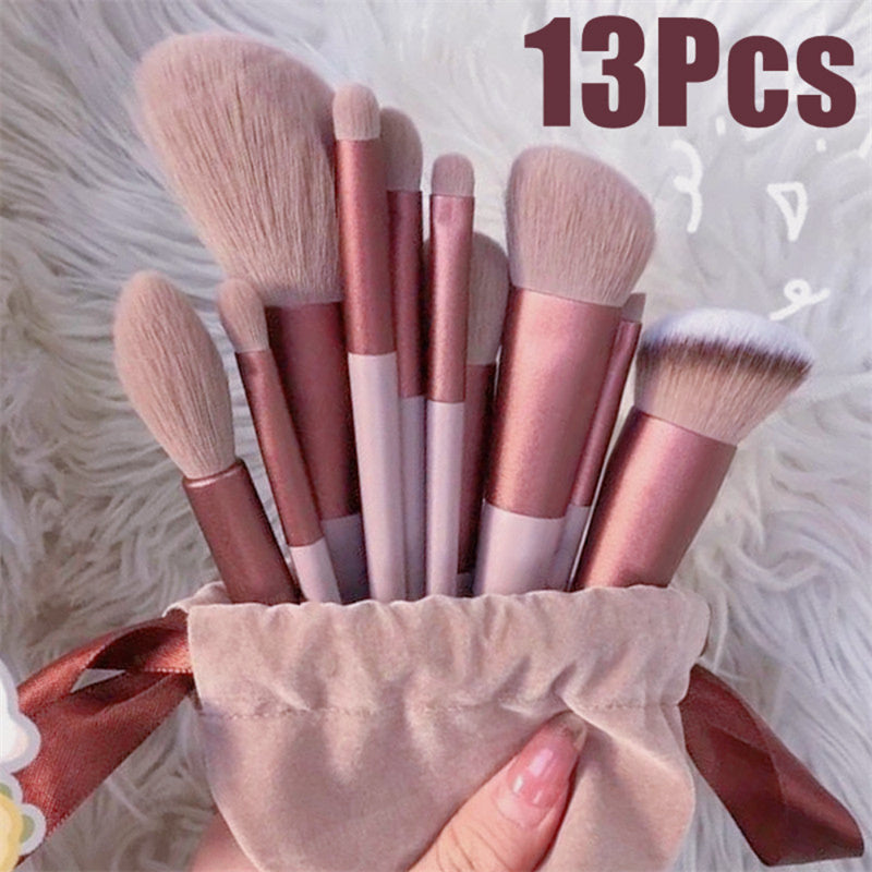 13-Piece Professional Makeup Brush Set