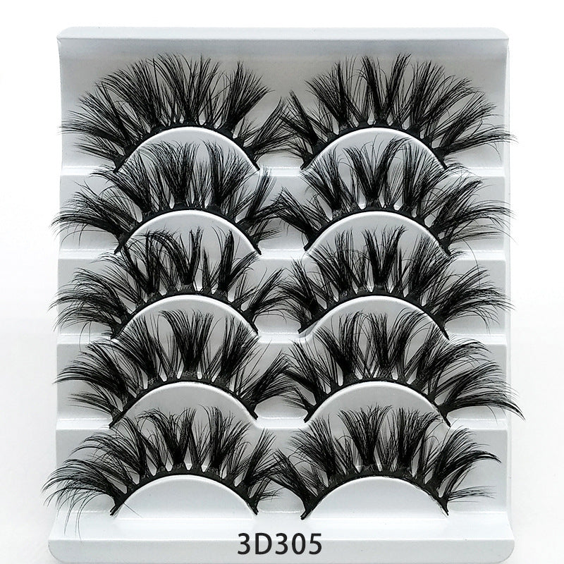 False Eyelash Set (5 Pairs)