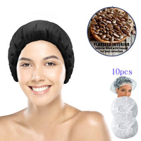 Gorro con mascarilla para el cabello