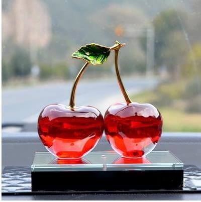 Cherry Scented Car Perfume Bottle & Ornament