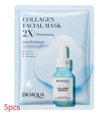 Mascarilla facial de colágeno