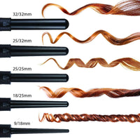 5-in-1 Ceramic Hair Curler Set