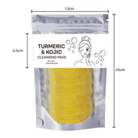 Turmeric Exfoliating Cleansing Pads – Deep Clean & Glow