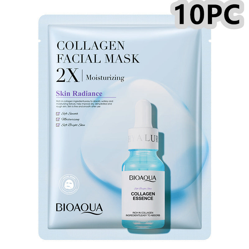 Mascarilla facial de colágeno